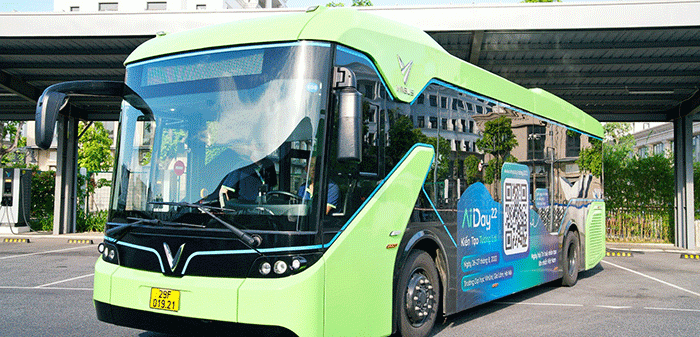 Lộ trình tuyến xe buýt điện E05: Long Biên - Vinhomes Smart City