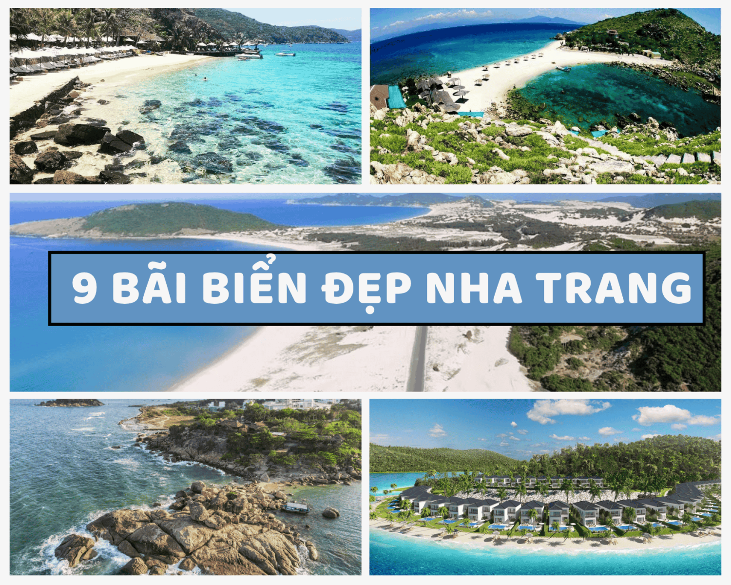 Gọi tên 9 bãi biển đẹp Nha Trang