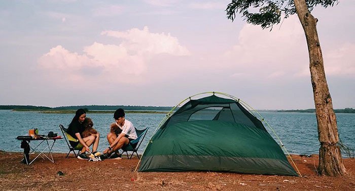 Review cắm trại hồ Trị An 1 ngày 1 đêm mùa hè 2022