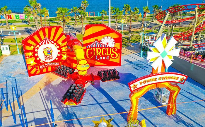 Khuấy đảo Circus Land công viên giải trí ven biển kiểu Mỹ tại Novaworld Phan Thiết